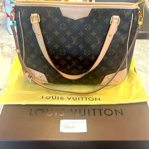 Authentic like new Louis Vuitton Estrela MM Monogram. With bag cover and box